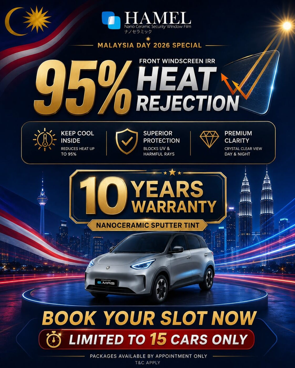 MALAYSIA DAY Promotion: 999 Gold Series