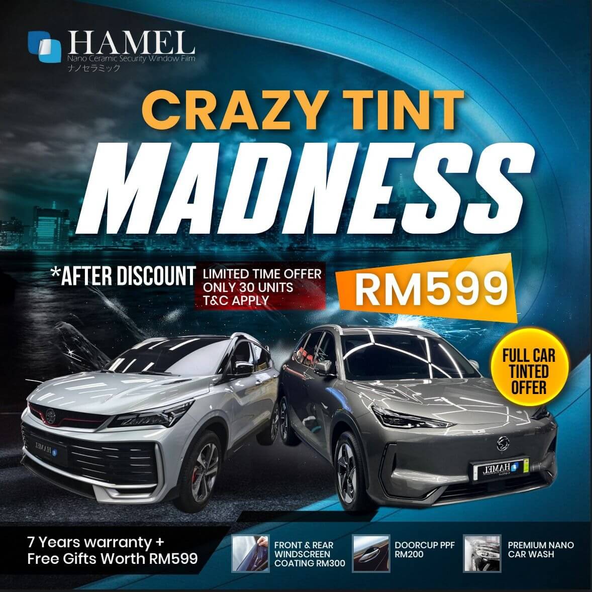 RM599 Crazy Tint Madness