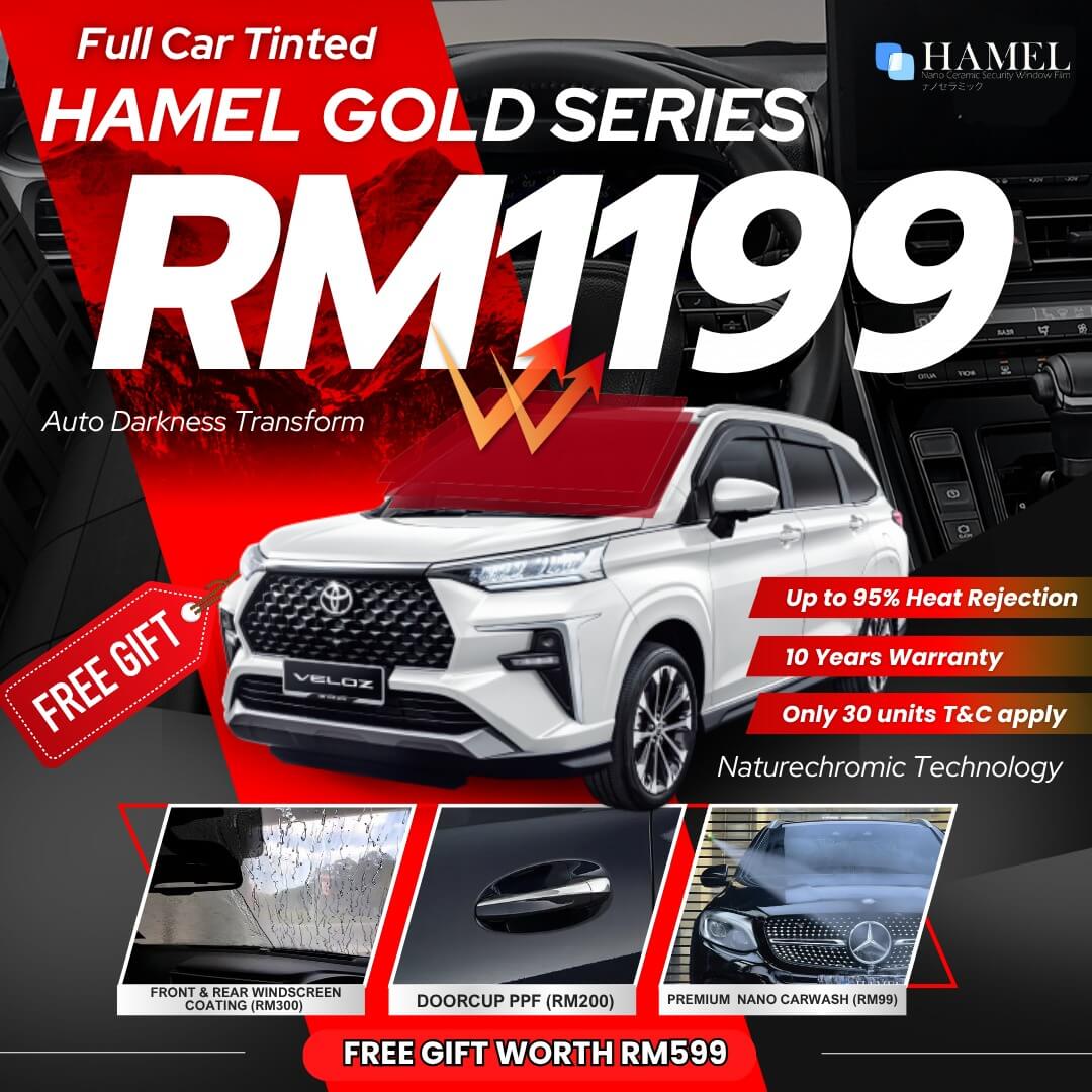 Gold Series with RM599 Free Gifts