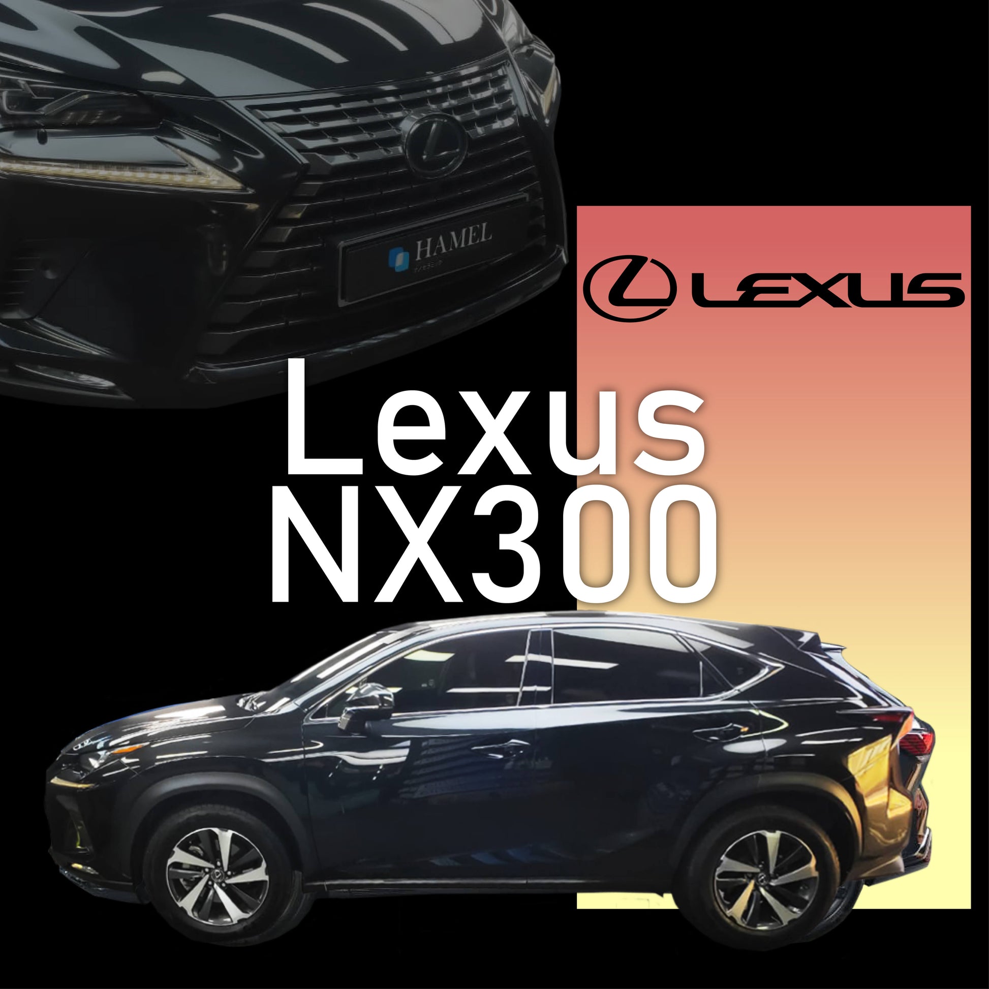 Lexus NX300 - Multi Layer Nano Ceramic Sputter Tint